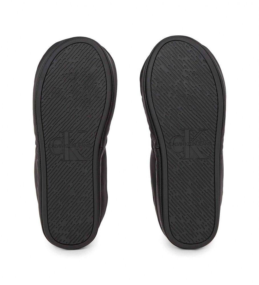 Macacão Calvin Klein Jeans Slippers Home Preto