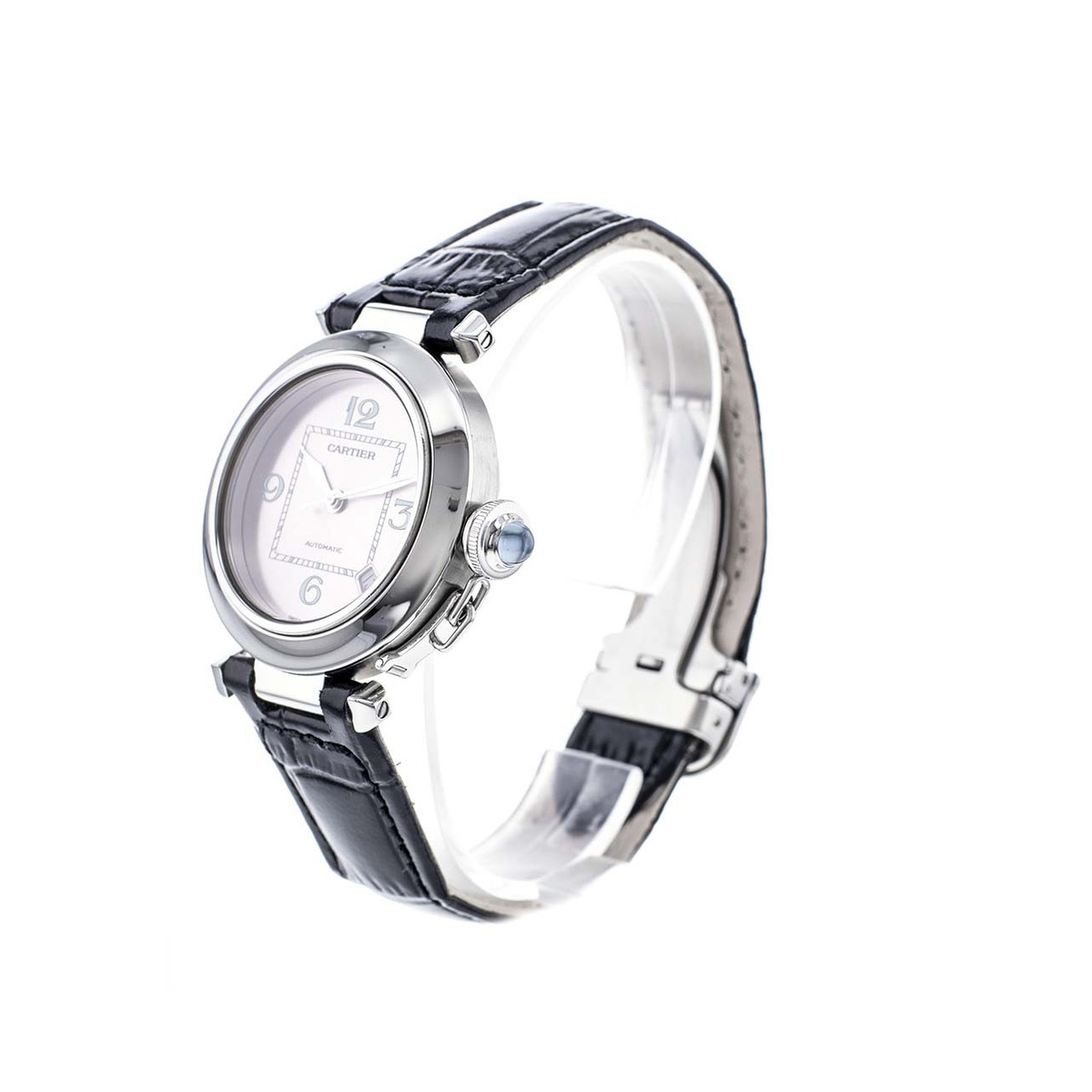 Montre d'occasion Cartier Pasha femme automatique acier