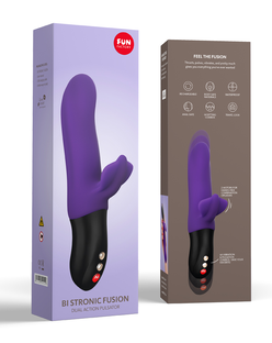 Fun Factory Bi Stronic Fusion Vibrator&Pulsator Paars 1ST
