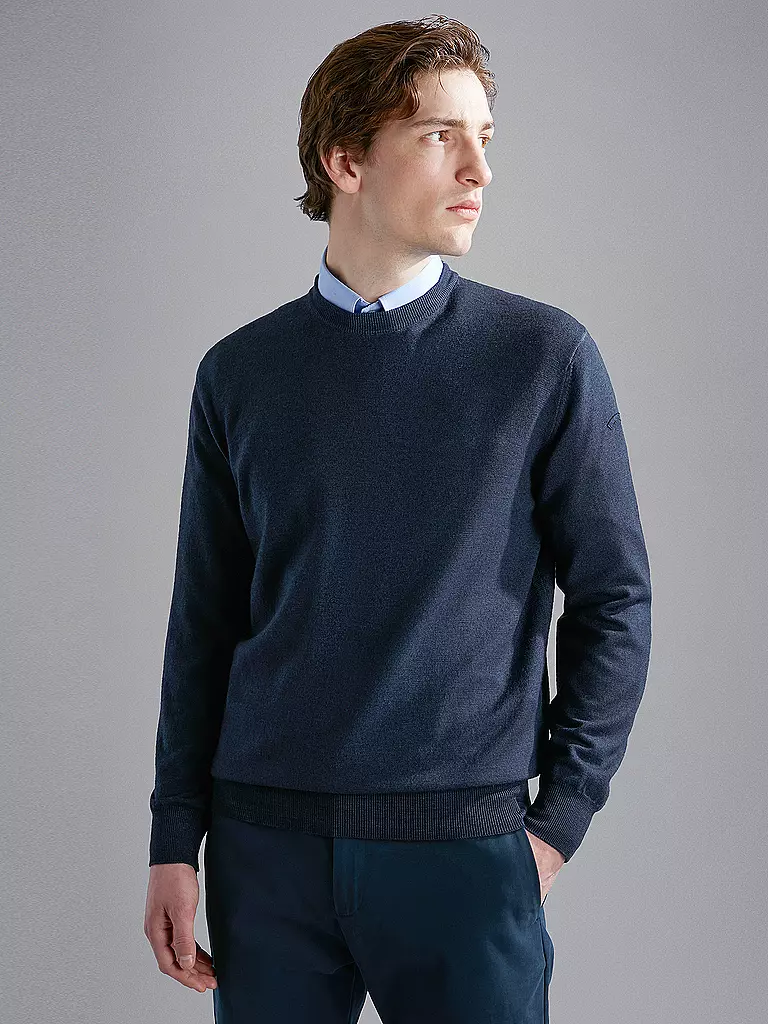 PAUL & SHARK Pullover dunkelblau