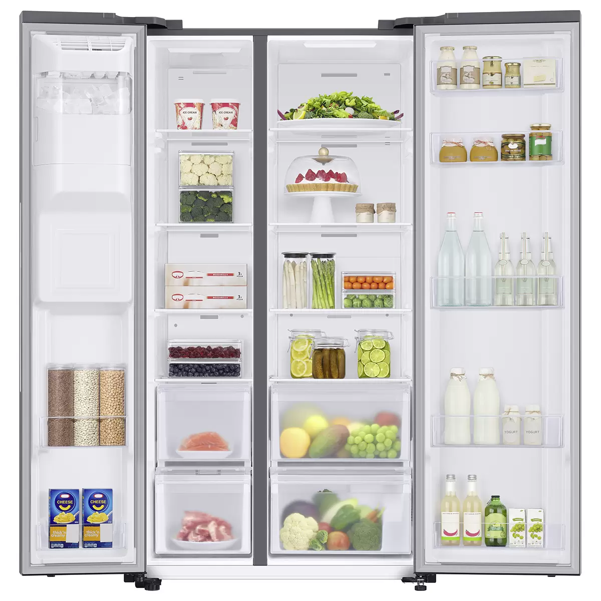 Samsung Food Center RS67A8811S9/WS silber,schwarz