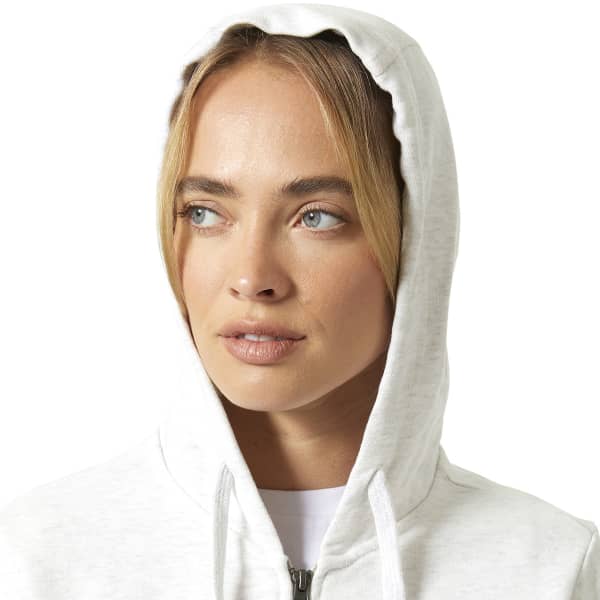Sweatshirt HELLY HANSEN W HH LOGO FULL ZIP HOODIE 2.0 NIMBUS CLOUD MELANGE