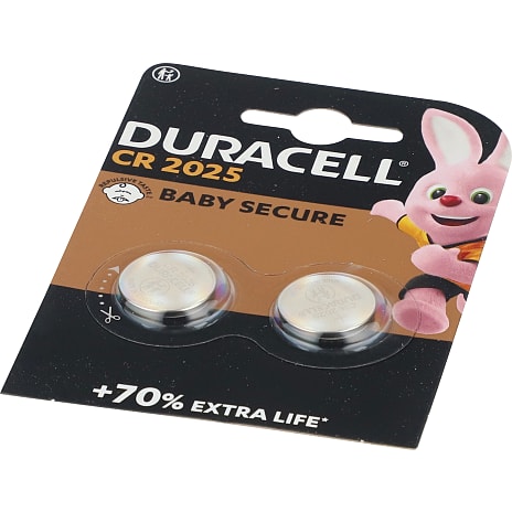 Duracell knapcelle CR2025 batterier 2-pak
