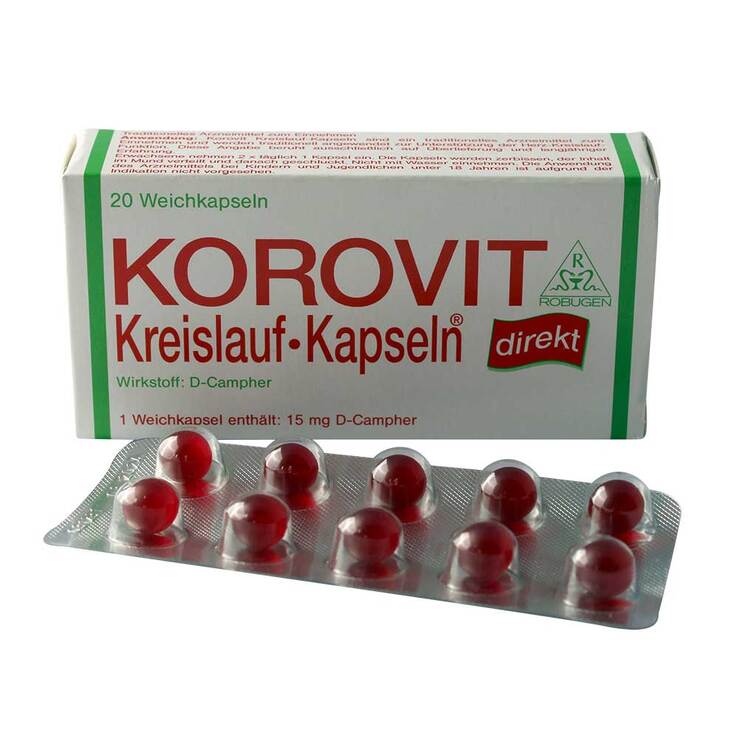 Korovit Kreislauf Kapseln, 20 St