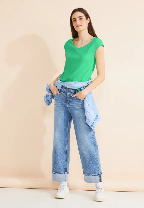 Sommer T-Shirt - soft grass green