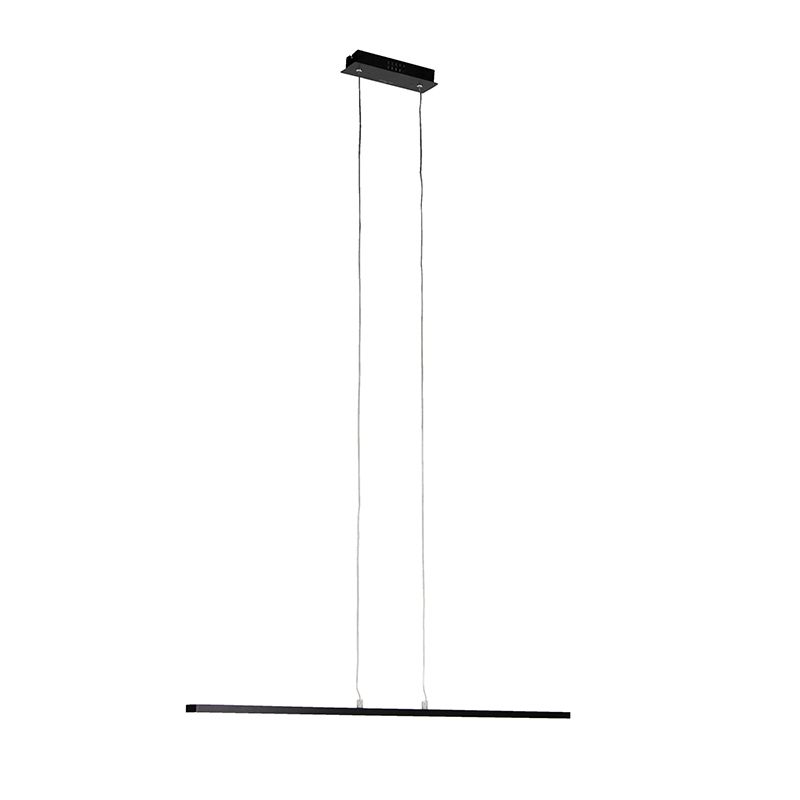 Moderne hanglamp zwart 90 cm incl. LED - Banda
