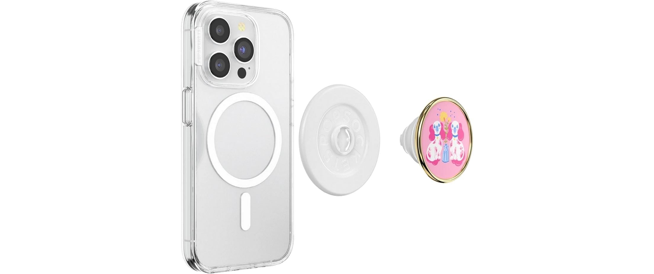 Popsockets Handy-Halterung »Enamel Staffordshire Furries MagSafe« Universalhalterung