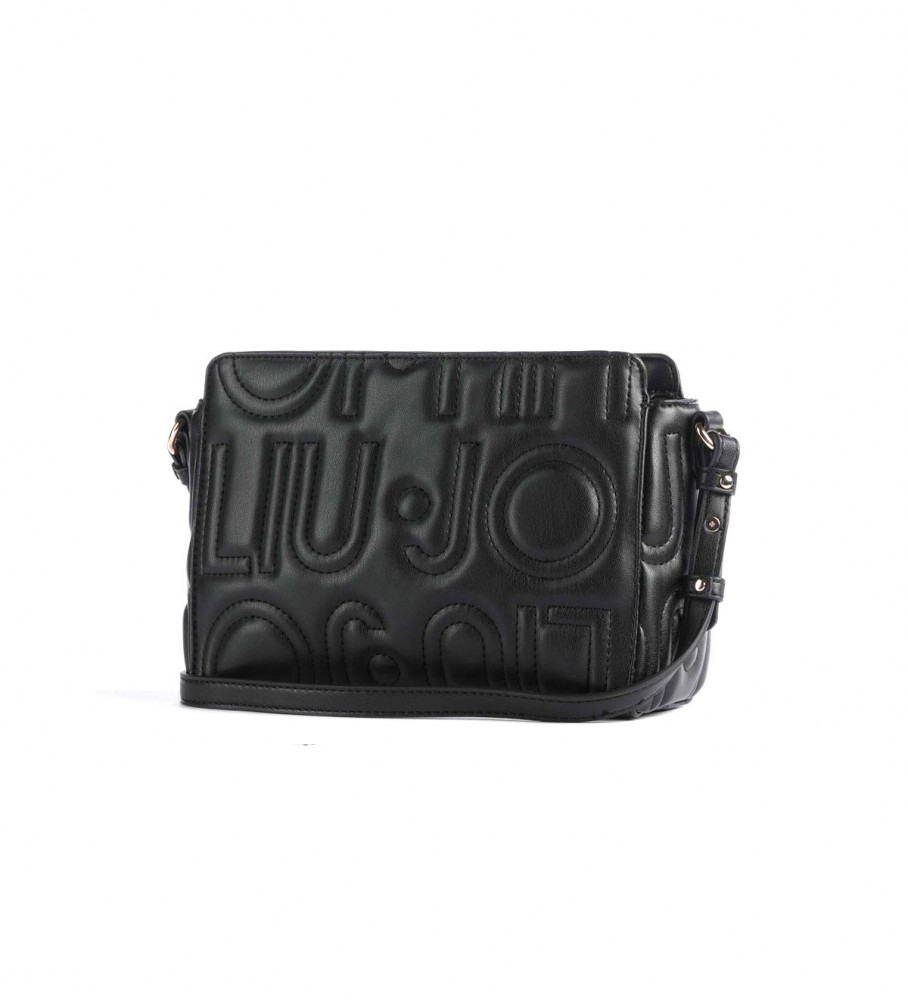 Bolsa de ombro preta Liu Jo Manhattan