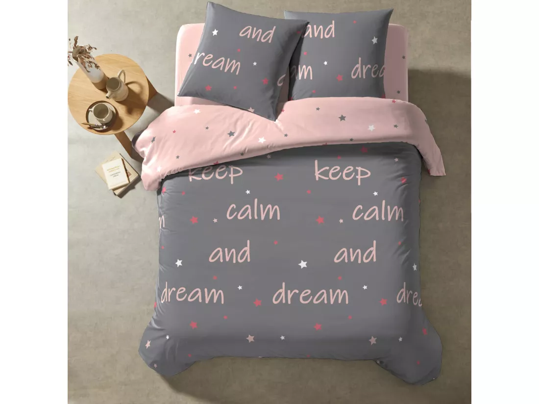 Parure de lit Cama Rose 260x240 cm