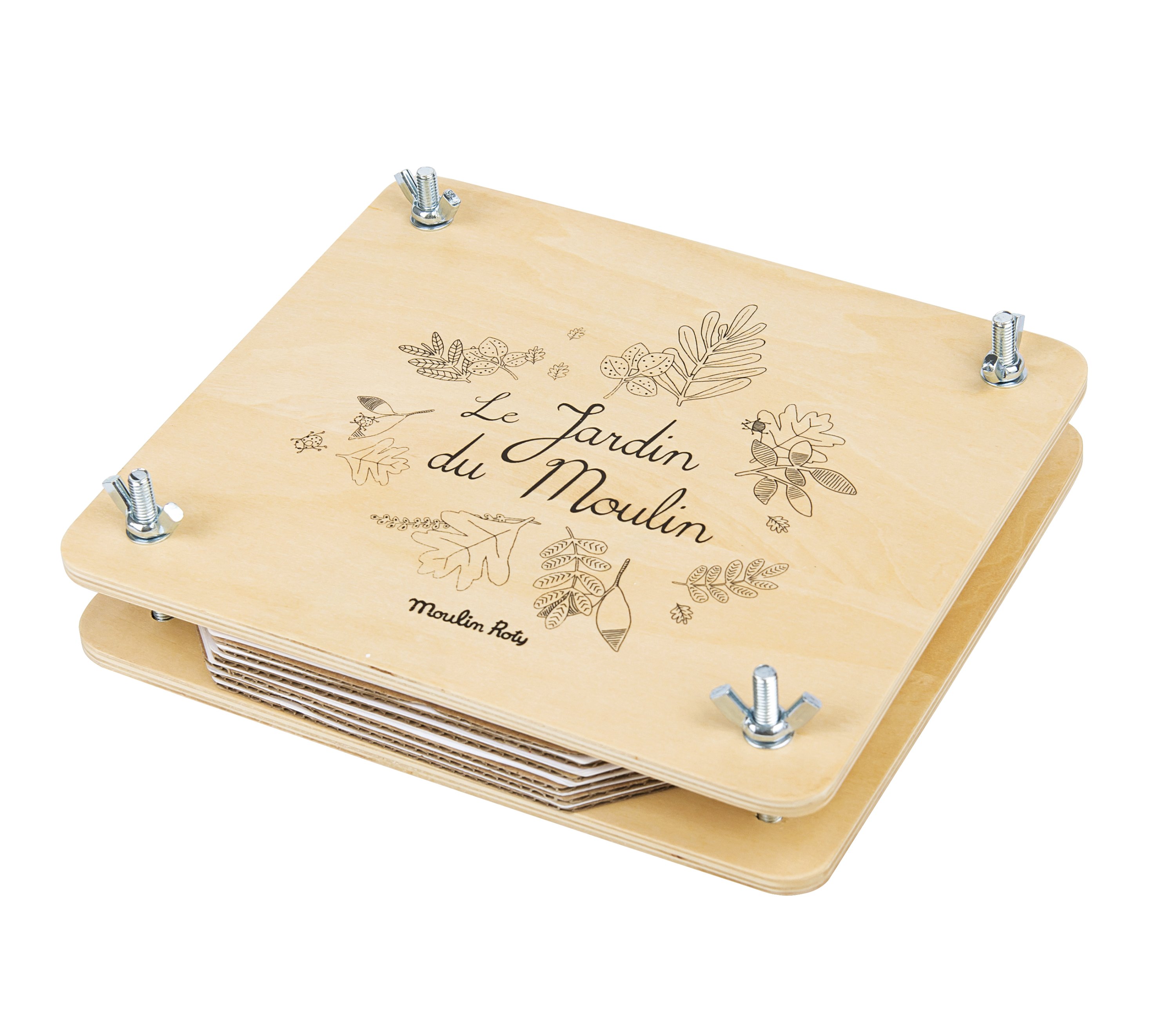 Blumenpresse LE BOTANISTE aus Holz