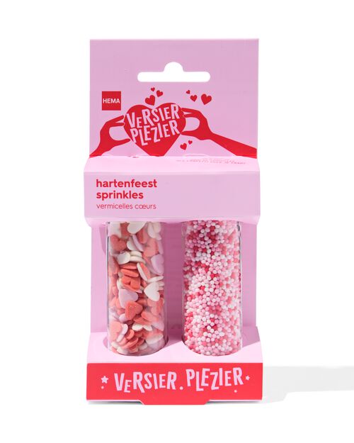kit de décoration comestible perles de sucre et coeurs