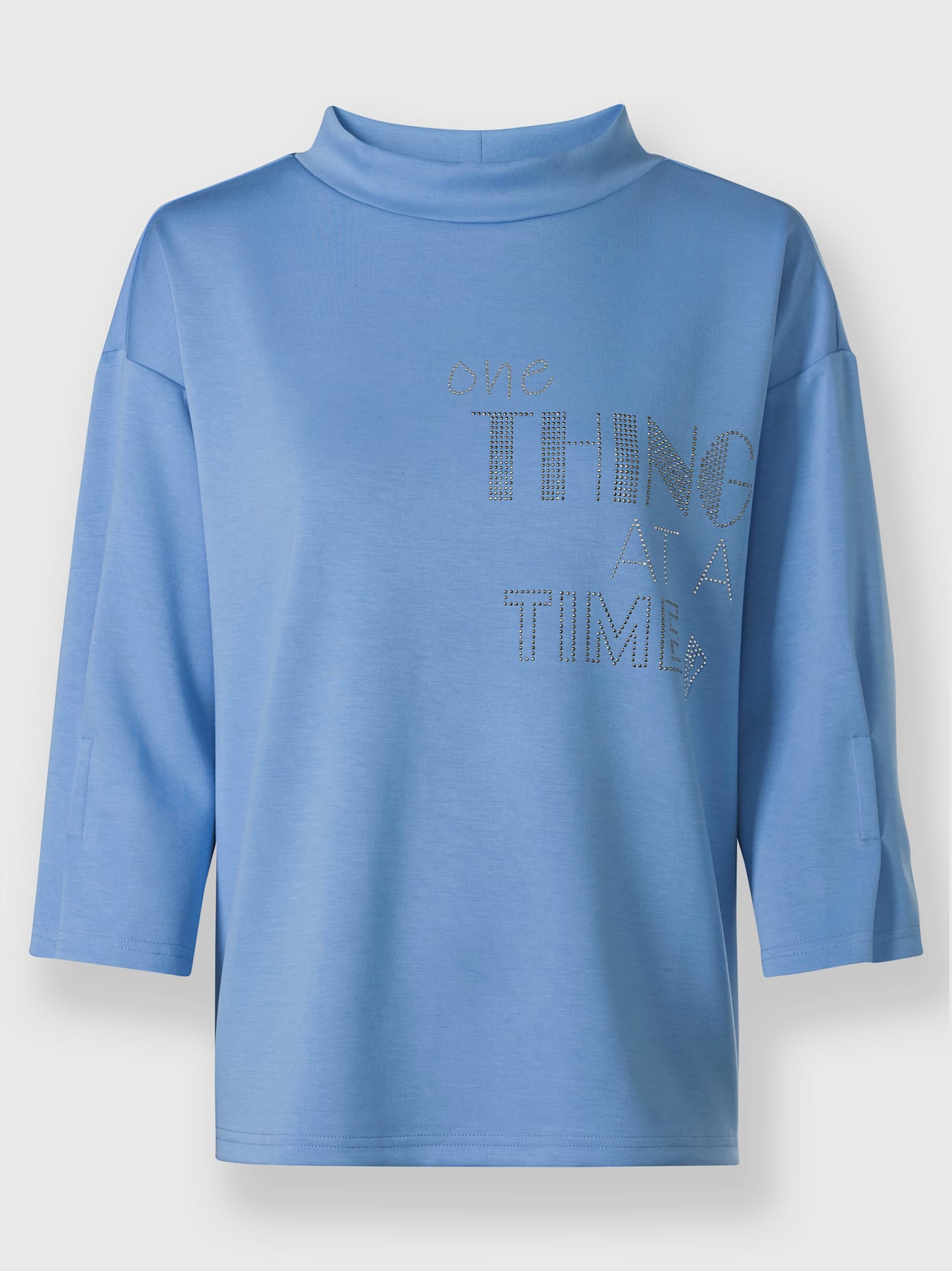 Sweat-shirt jolies pierres brillantes fantaisie