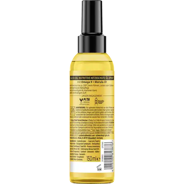 Hitzeschutz Öl-Spray Oil Nutritive