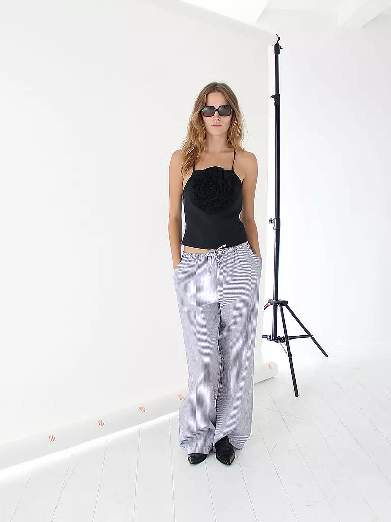DESIGNERS REMIX Marlenehose HARRIET hellblau