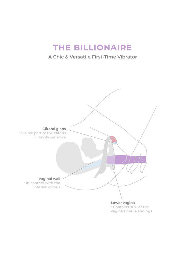Smile Makers The Billionaire Klitoris Vibrator Violet
