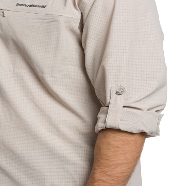 Chemise randonnée TRANGOWORLD VIGNEMALE VN QUIET QUIET GRAY