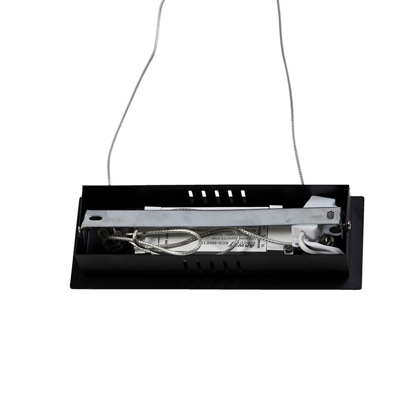 Moderne hanglamp zwart 90 cm incl. LED - Banda