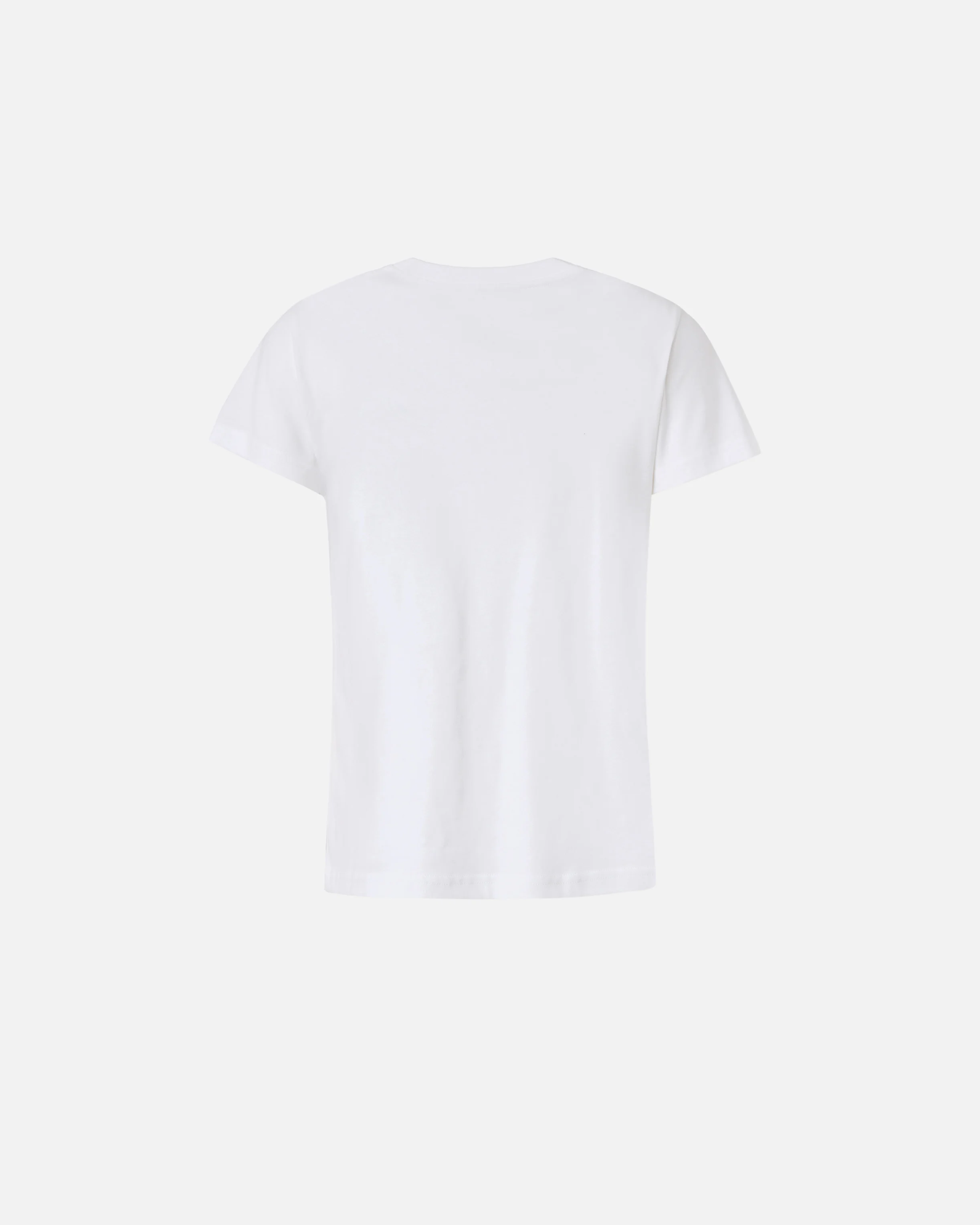 T-shirt avec appliqué monogram | Blanc
