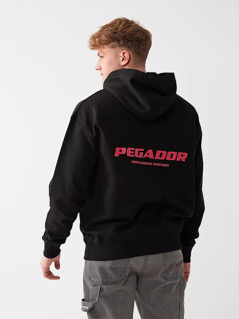PEGADOR Kapuzensweater - Hoodie COLNE  schwarz