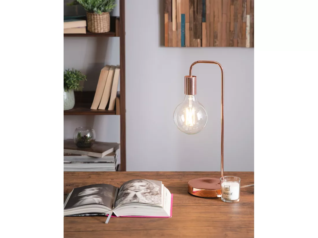 Lampe de bureau SAVENA Métal Cuivré