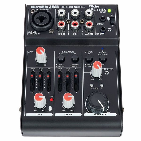 the t.mix MicroMix 2 USB Bundle