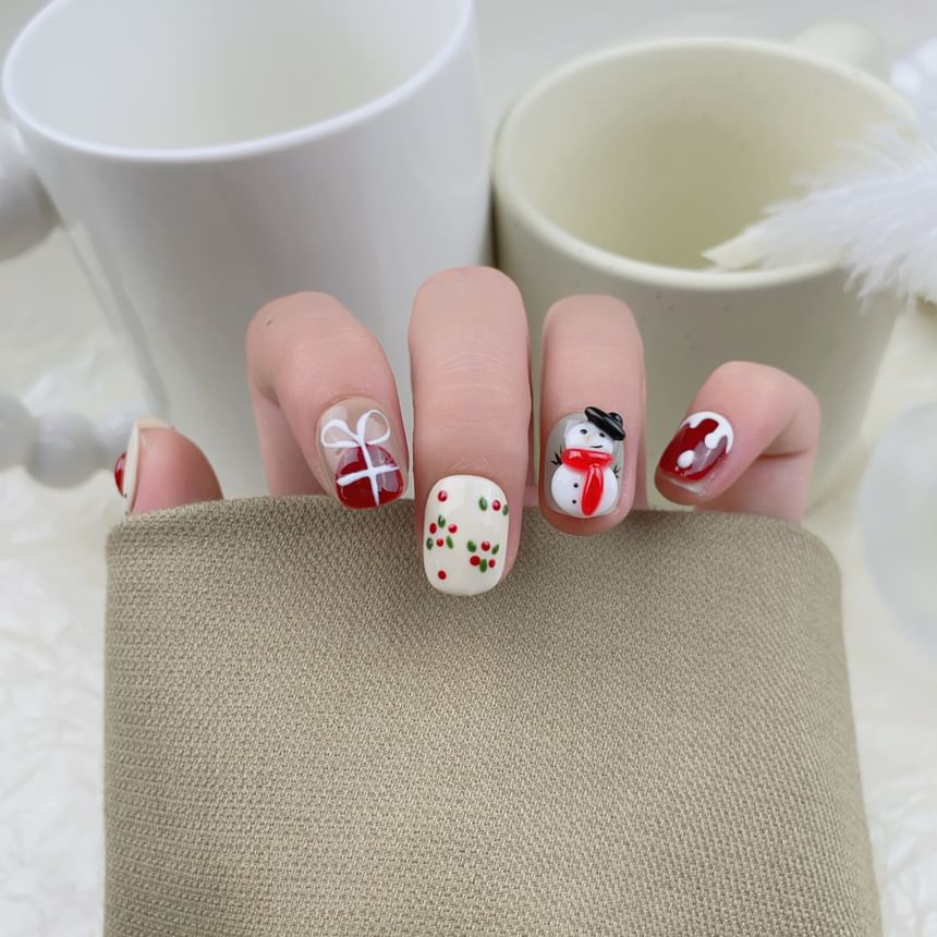 Babeybey - Kerst Press On Nails