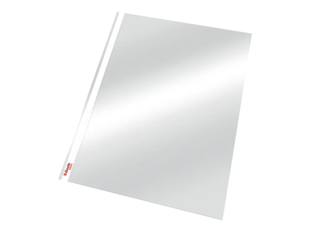 Plastlommer A4 Esselte 0,105 mm glasklar - (100 stk.)