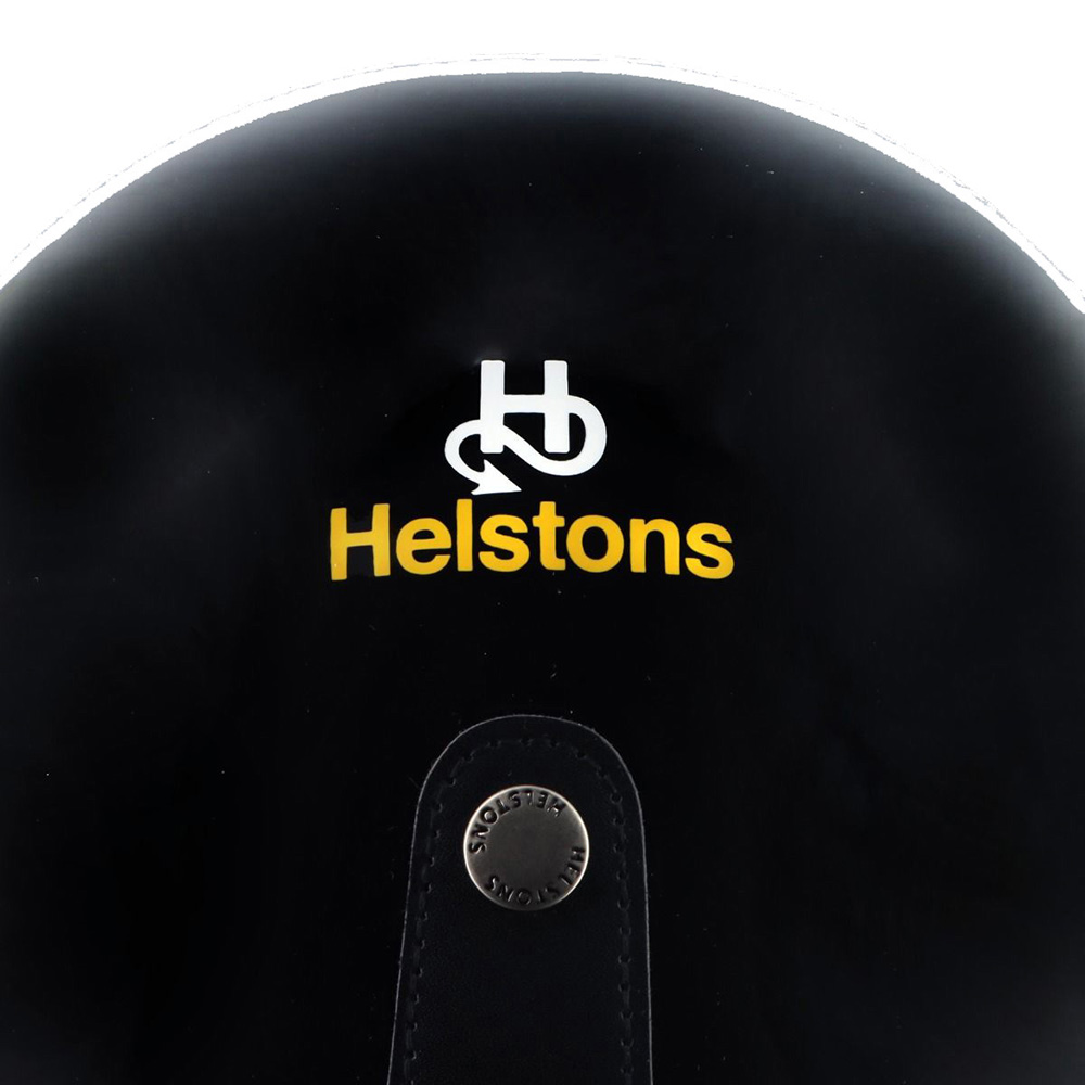 Helstons - Casque Logo Noir / Blanc