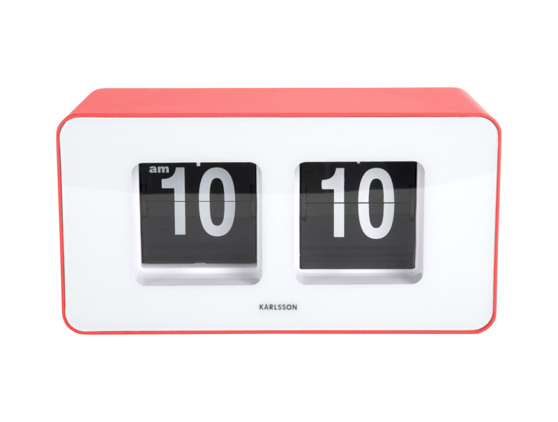 Wall/Table Clock Funky Flip KA6042BG Bright green