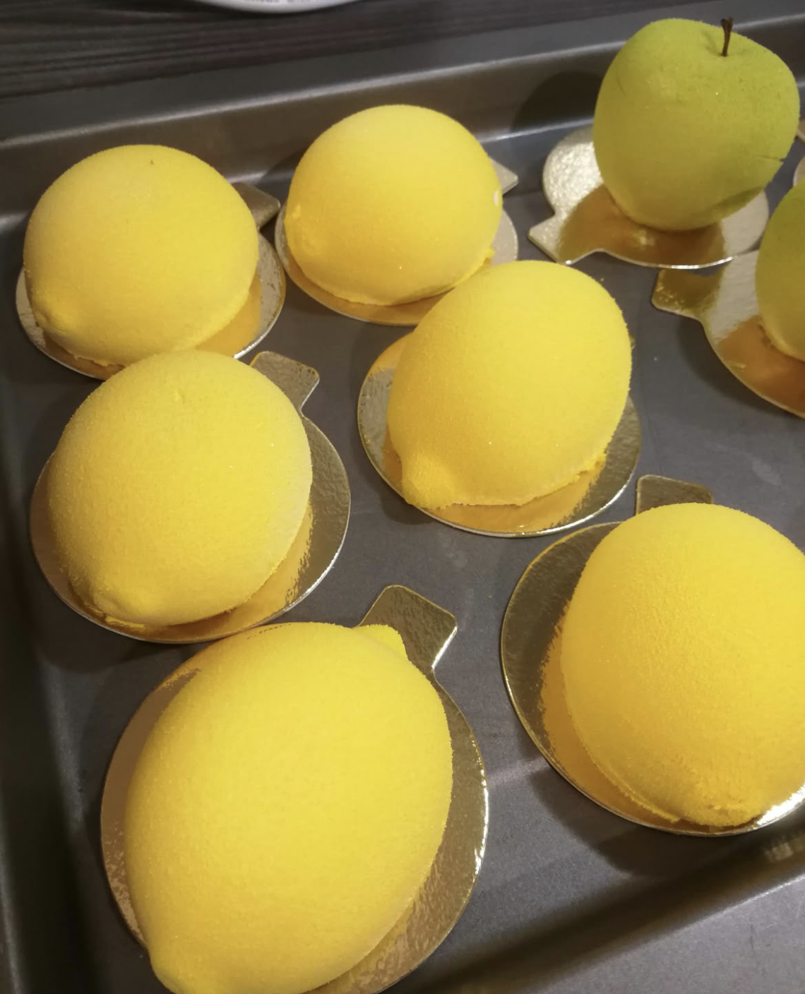 (15-fach) Silikon Trend Früchte Kuchen Form DIY Gussform für Virale Frucht Desserts - Zitrone