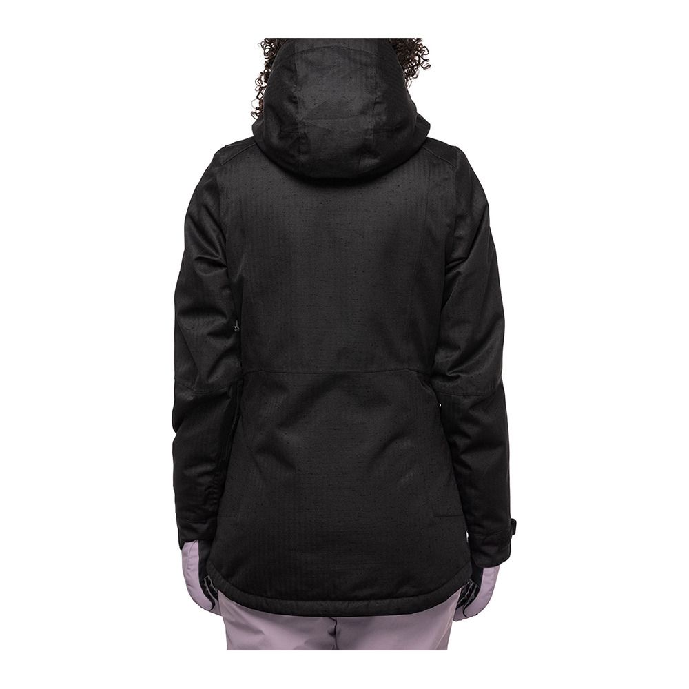 686 RUMOR - Veste ski Femme black slub