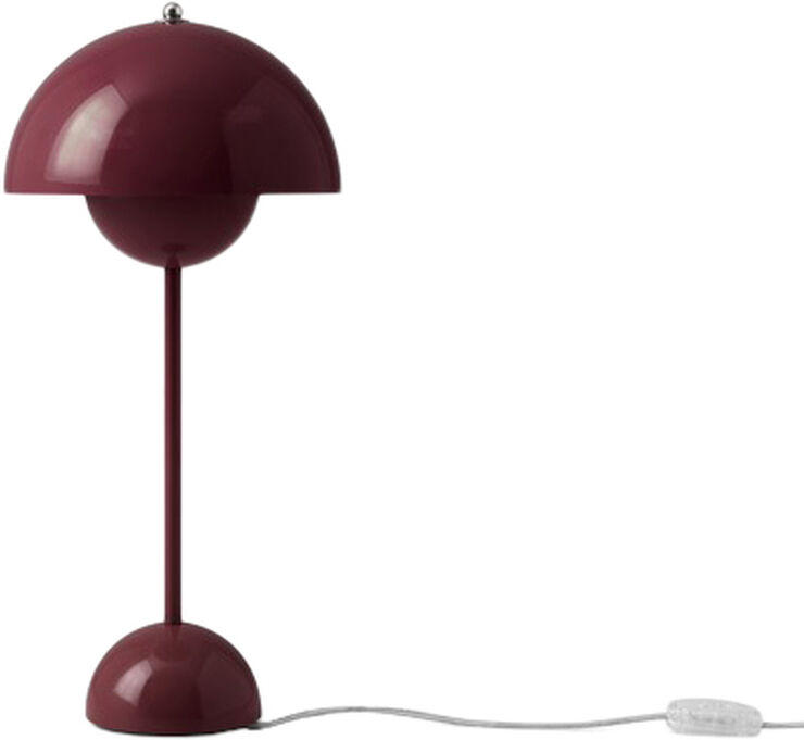 &Tradition Flowerpot VP3 Table Lamp Dark plum