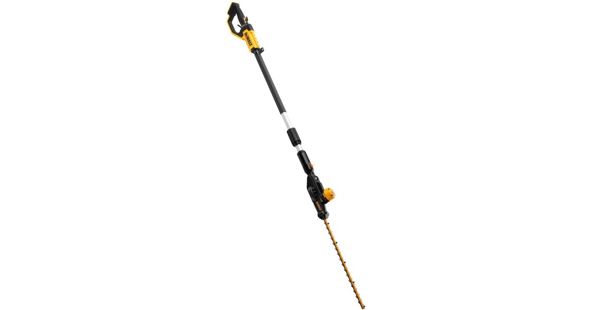 DEWALT18 V XR Brushless heggenschaar op steel  (Geel/zwart, Accu en lader niet inbegrepen)