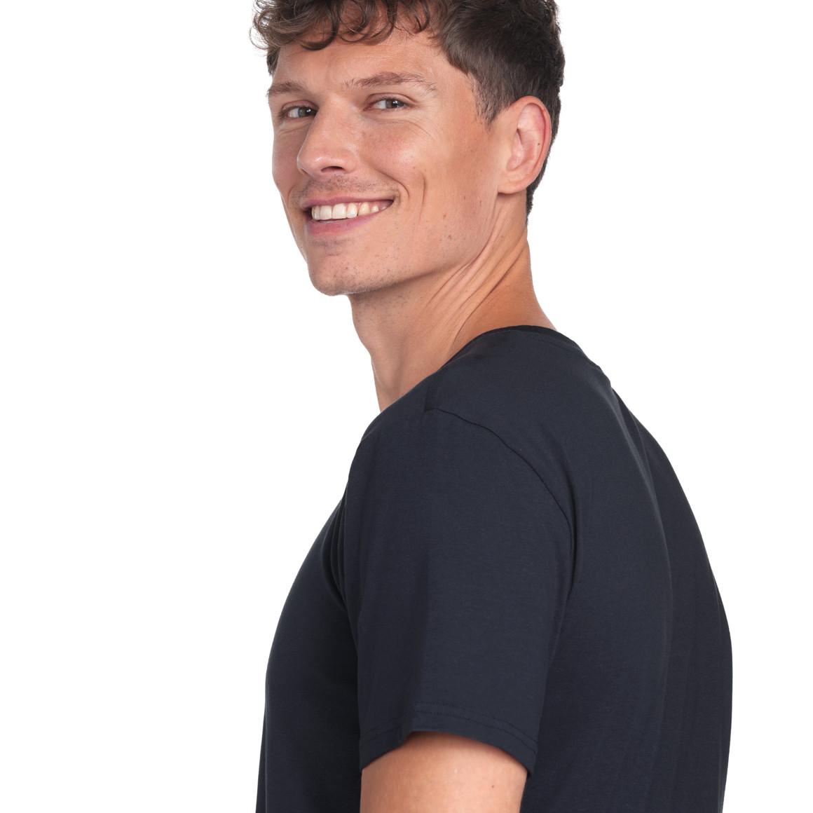 VanVaan 2 Herren T-Shirts mit Rundhalsausschnitt dunkelblau