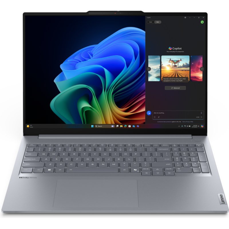 Lenovo ThinkBook 16 G7 QOY Copilot+ PC Snapdragon X1P-42-100 Ordinateur portable 40,6 cm (16