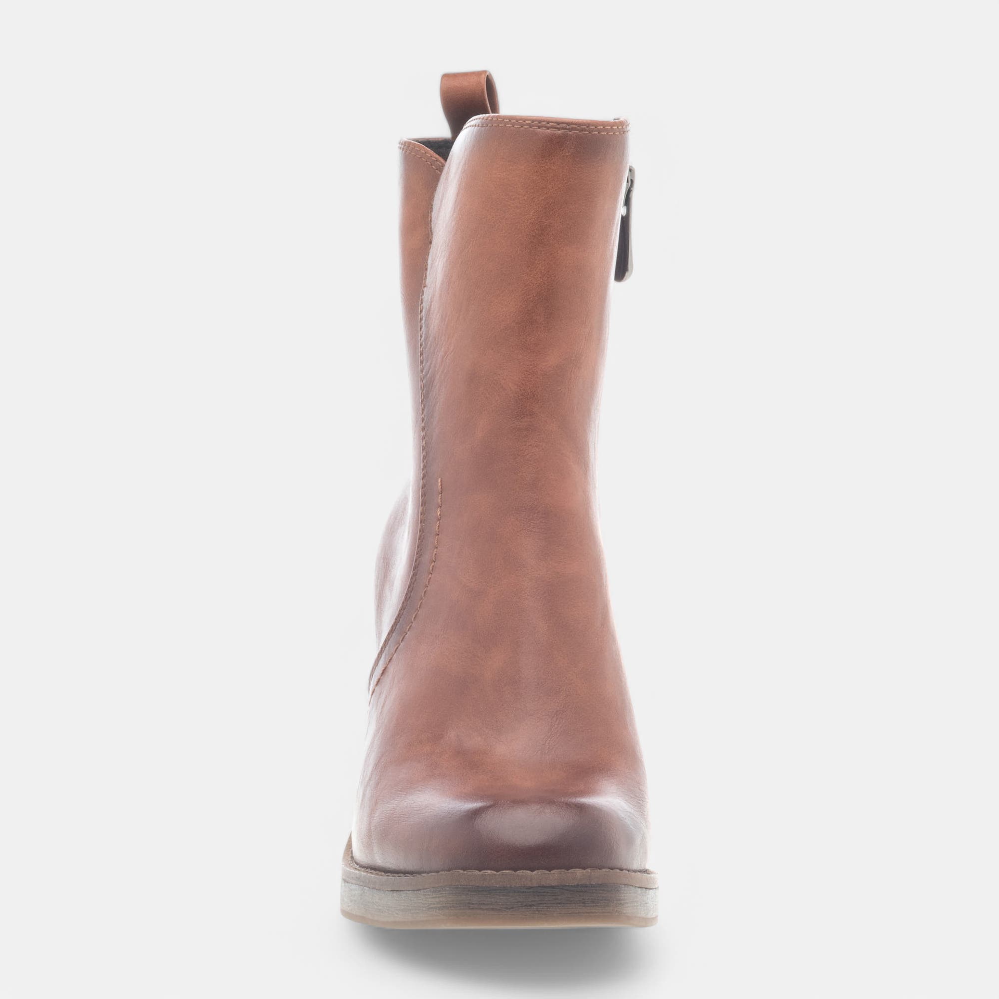 Bottines à talon Femme cognac