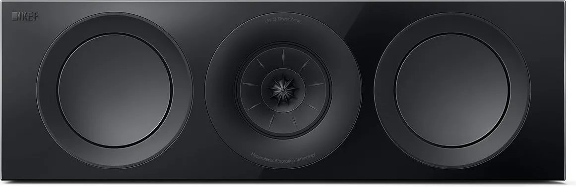 KEF R6 Meta Noir laqué Enceintes centrales