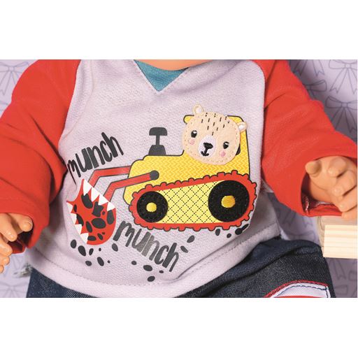 Baby Born Buks- & Sweatshirt Outfit