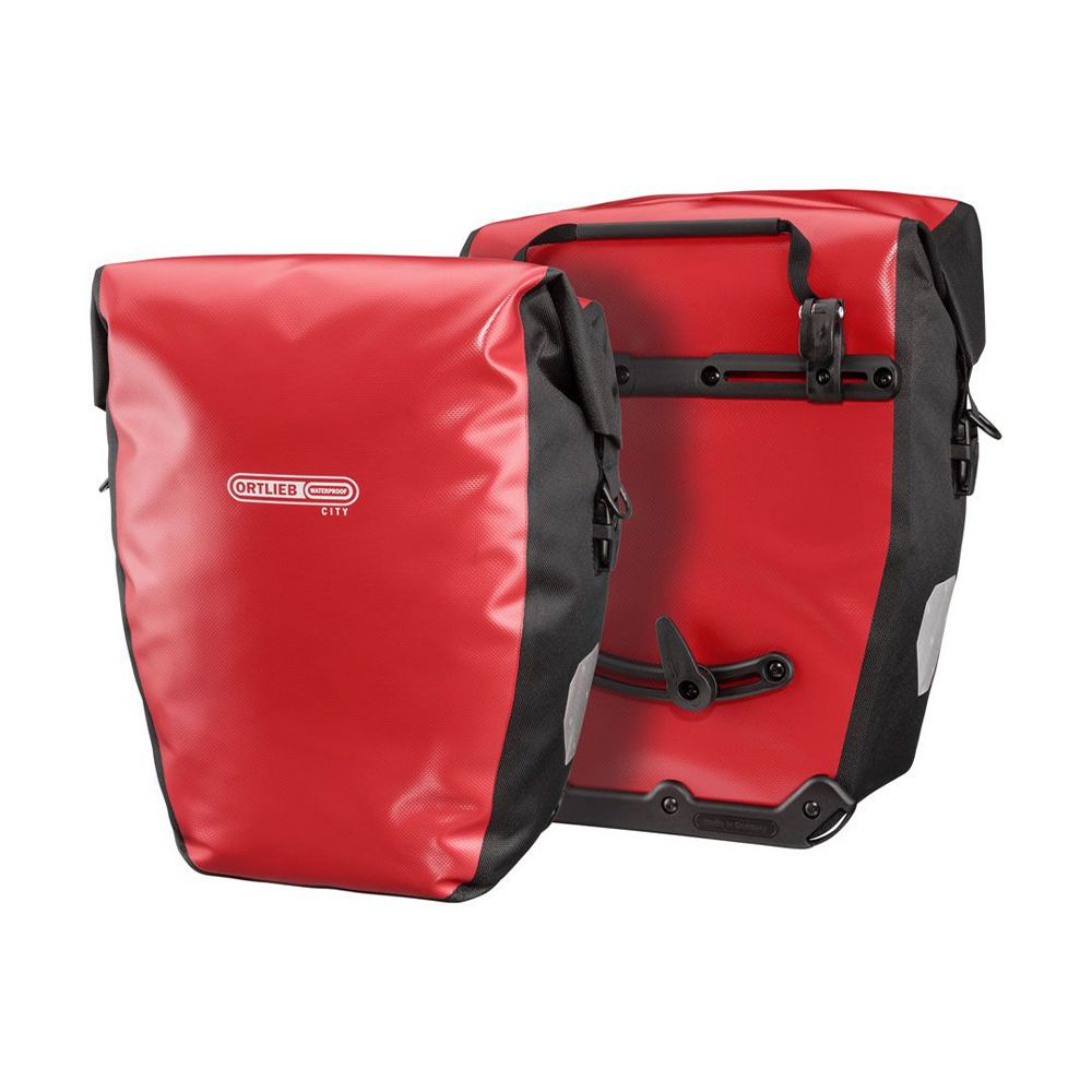 Ortlieb BACK ROLLER CITY 2X20L - Sacoches cavalières red/black