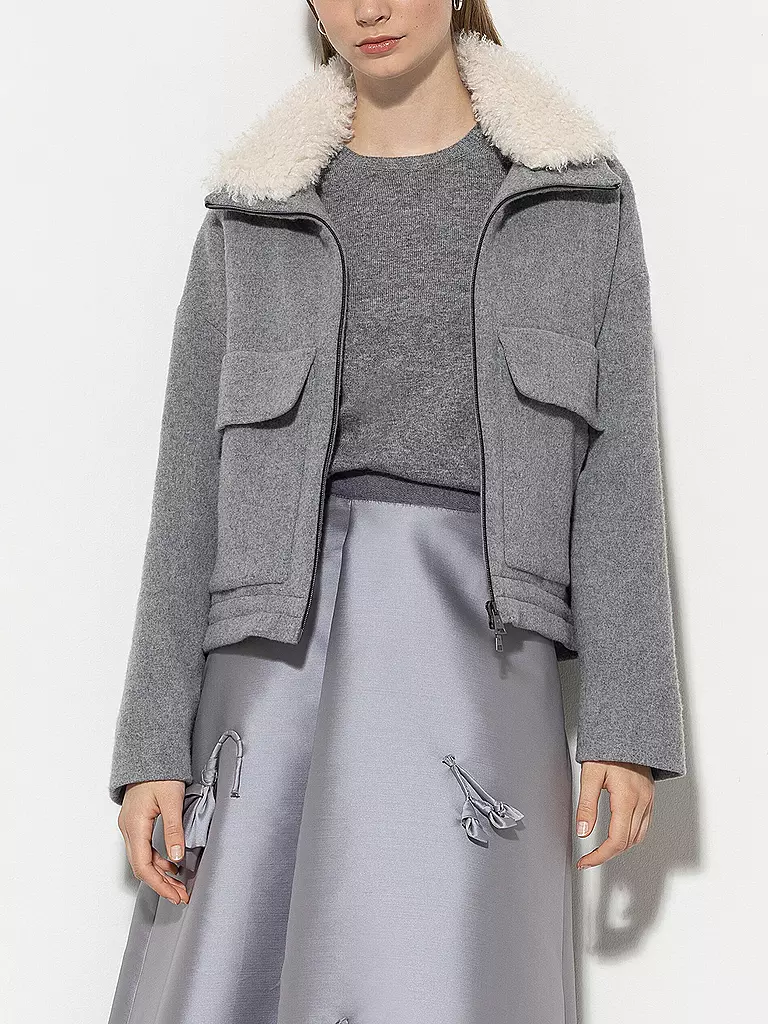 LUISA CERANO Jacke grau