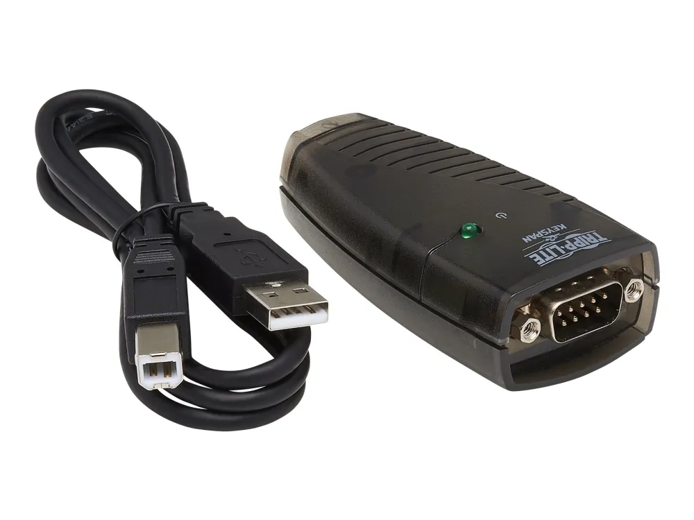 Eaton Tripp Lite Series Keyspan High Speed USB to Serial Adapter - Seriel adapter - USB - RS-232 - sort