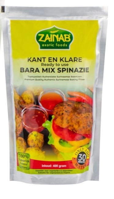 Zainab Bara Mix met Spinazie 400g