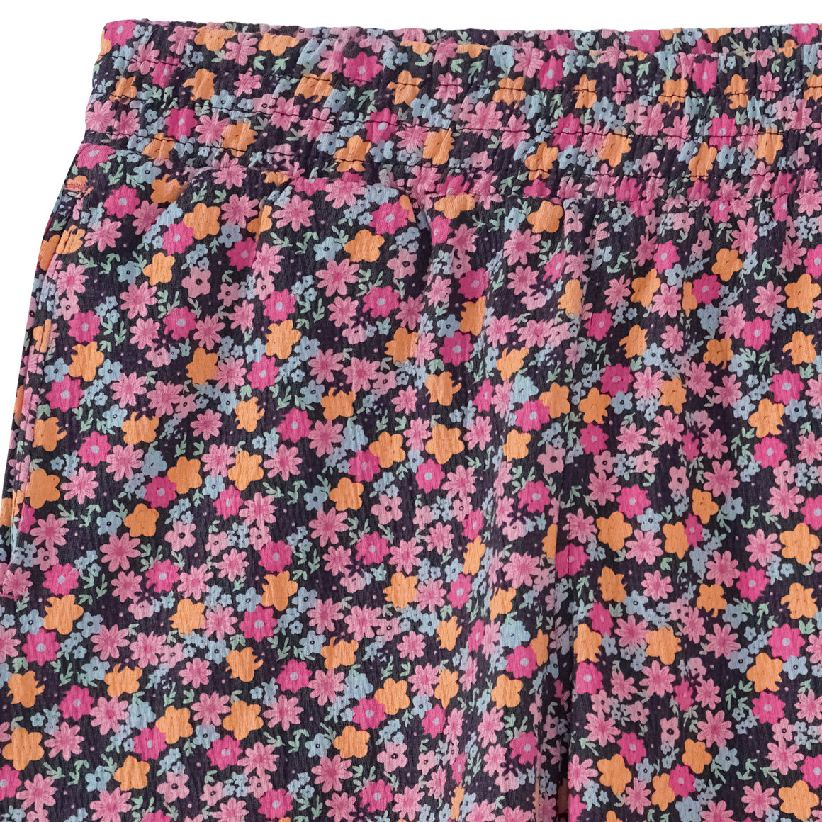 Yigga Mädchen Shorts mit Bio-Baumwolle dunkelgrau / pink / rosa