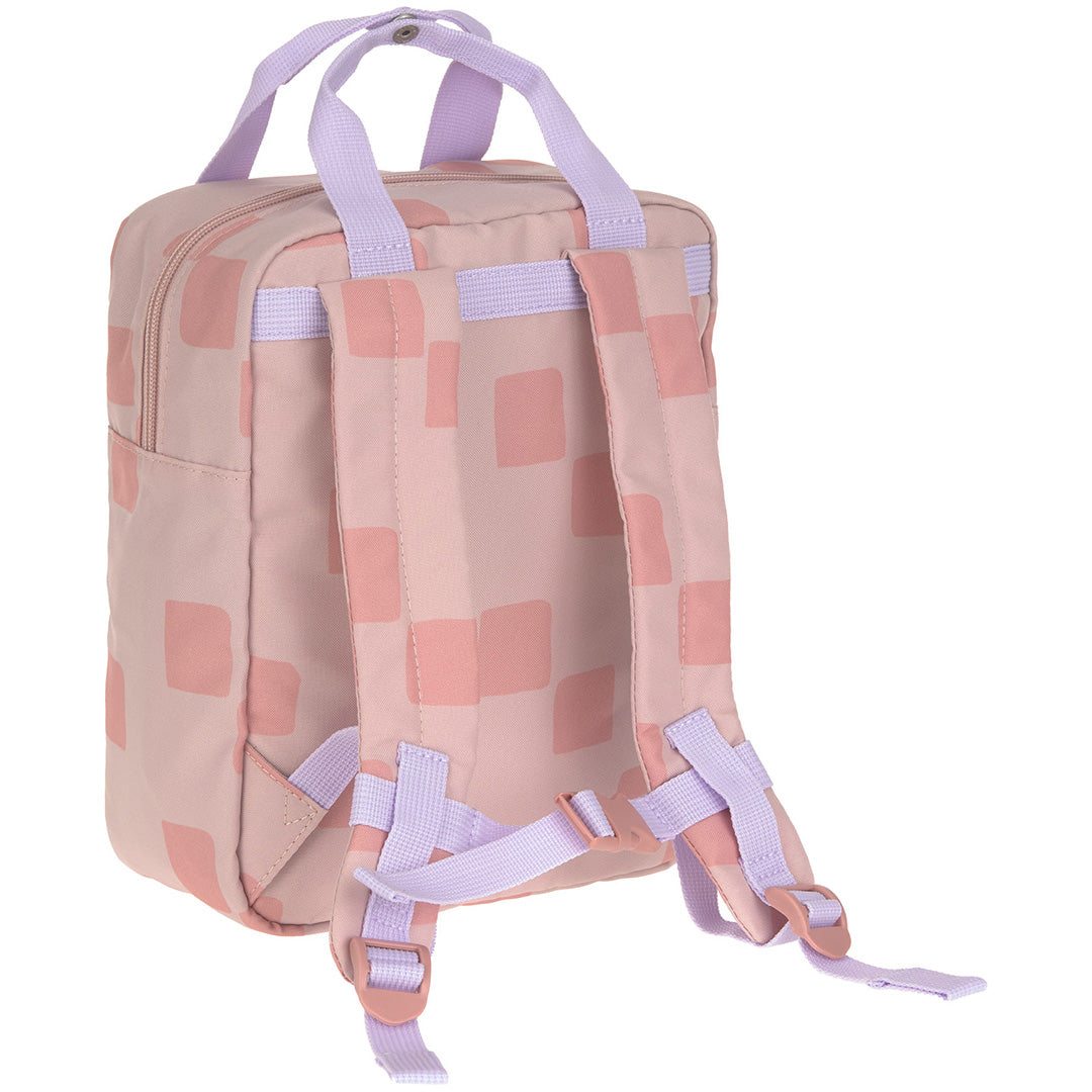 lässig kleuterrugzak pattern party - rose - 27 cm