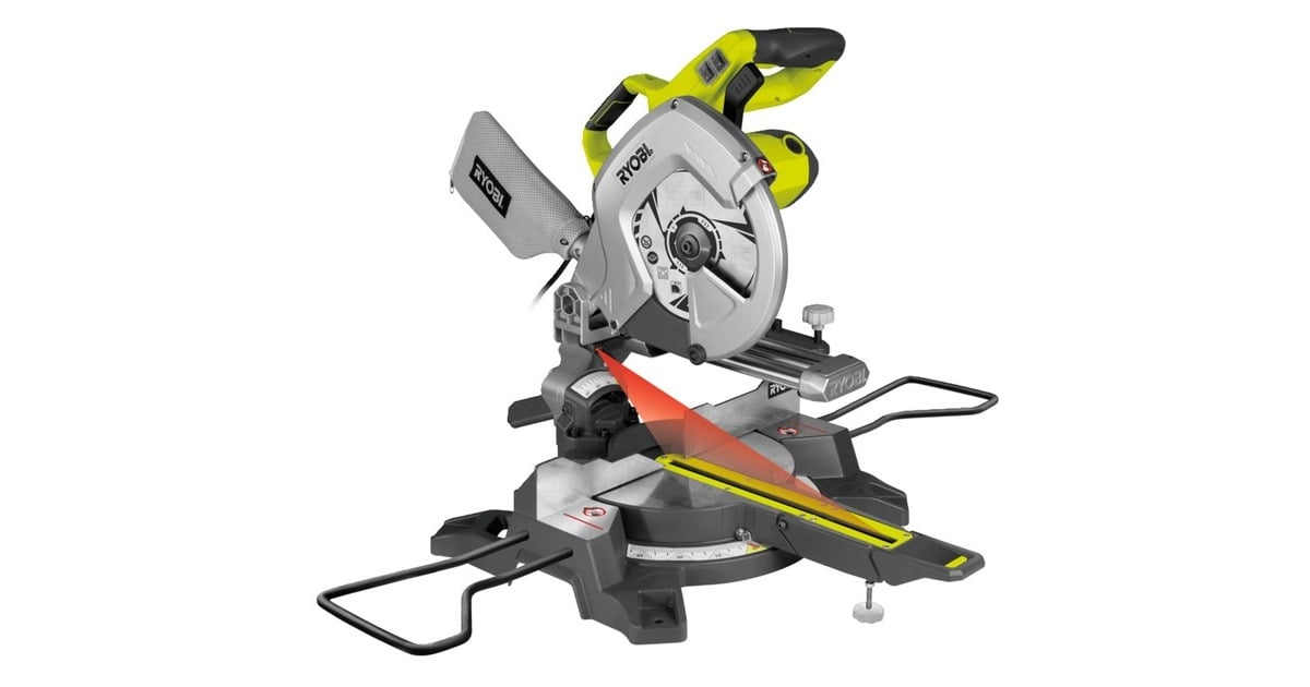 RyobiAfkort- en verstekzaag EMS254L  (Groen/grijs, 2.000 Watt)