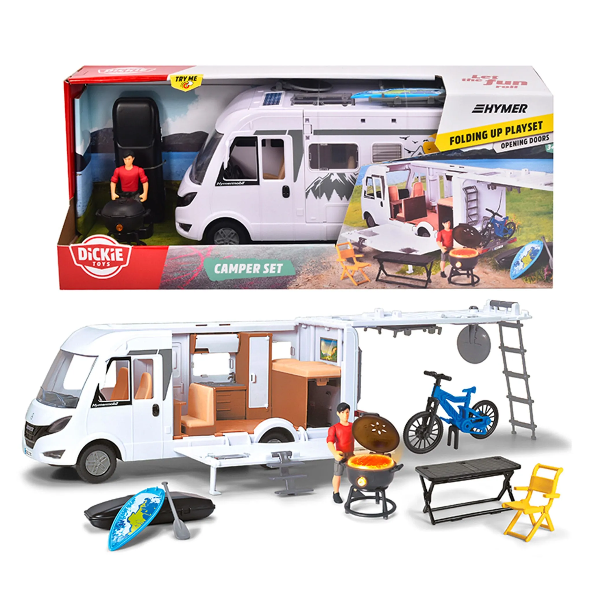 Dickie Toys Ensemble Camping Car