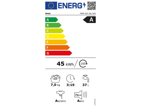 MIELE - Lave linge pro PWM507DPLW