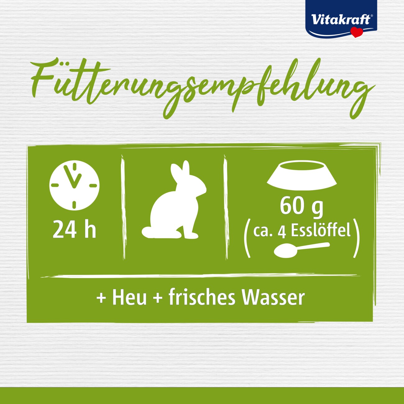 Vitakraft LIFE POWER Zwergkaninchen 600g