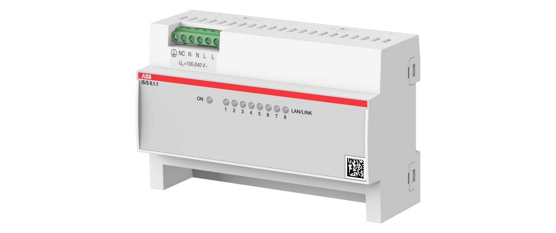 Rail Switch IS/S8.1.1 8 Port<br>8-Port Ethernet Switch für Hutschienenmontage