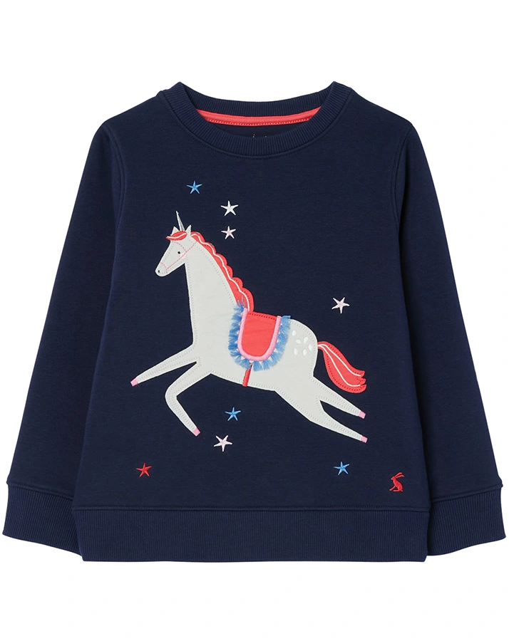 Sweatshirt MACKENZIE - HORSE in dunkelblau